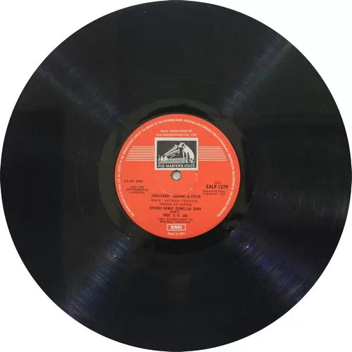 Bismillah Khan & V. G. Jog - EALP 1279 - Indian Classical Instrumental LP Vinyl Bismillah Khan & V. G. Jog - EALP 1279 - Indian Classical Instrumental LP Vinyl