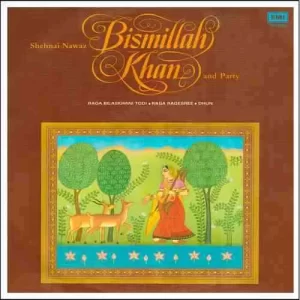 Bismillah Khan - ECSD 2625 - (Condition 90-95%) - Cover Reprint - Indian Classical Instrumental LP Vinyl Record