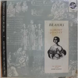 Brahms Clarinet Quintet-STDL 500 560-Western Classical LP Vinyl Record