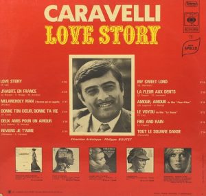 Caravelli – Love Story - S 7-64360 - LP Record - English Vinyls 12