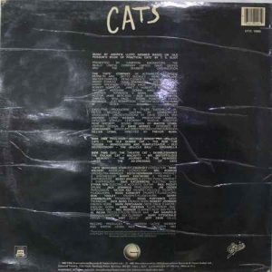 Cats - EPIC 10085 - English LP Vinyl Record - 1