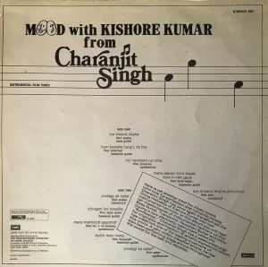 Charanjit Singh – Mood With Kishore Kumar - S/MOCE 4221