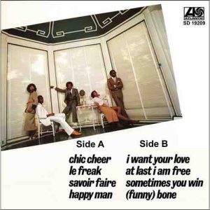 Chic - C'est Chic - SD 19209 - CR - English LP Vinyl Record - 1