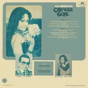 College Girl - 2392 145 - (Condition 80-85%) - Cover Reprinted - Bollywood Rare LP Vinyl Record