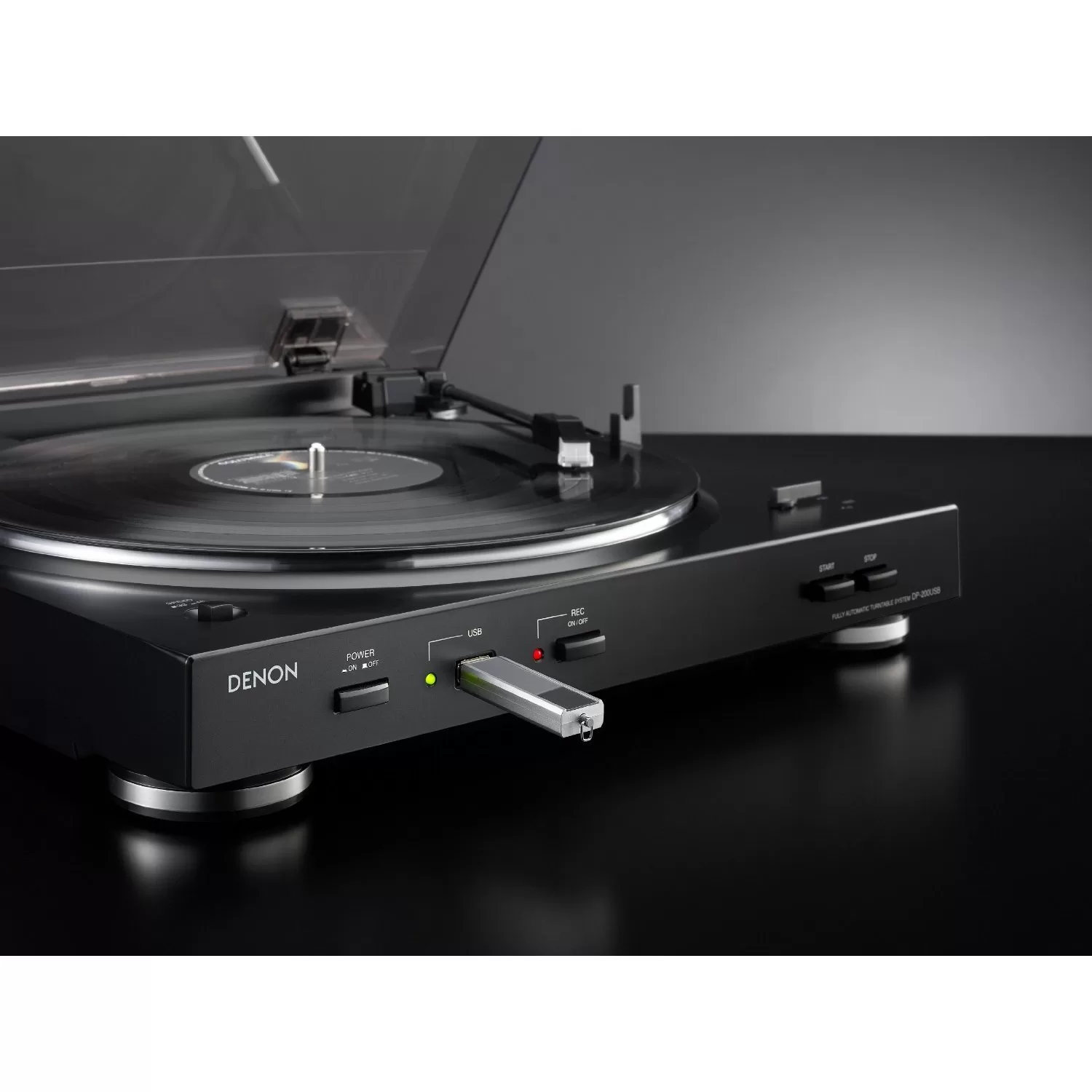 Denon – DP 200 USB – Fully Automatic Turntable System - New Gramophone House
