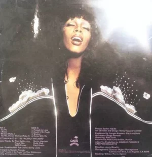 Donna Summer - A Love Trilogy - OCLP 5004 - (90-95%) - English LP Vinyl