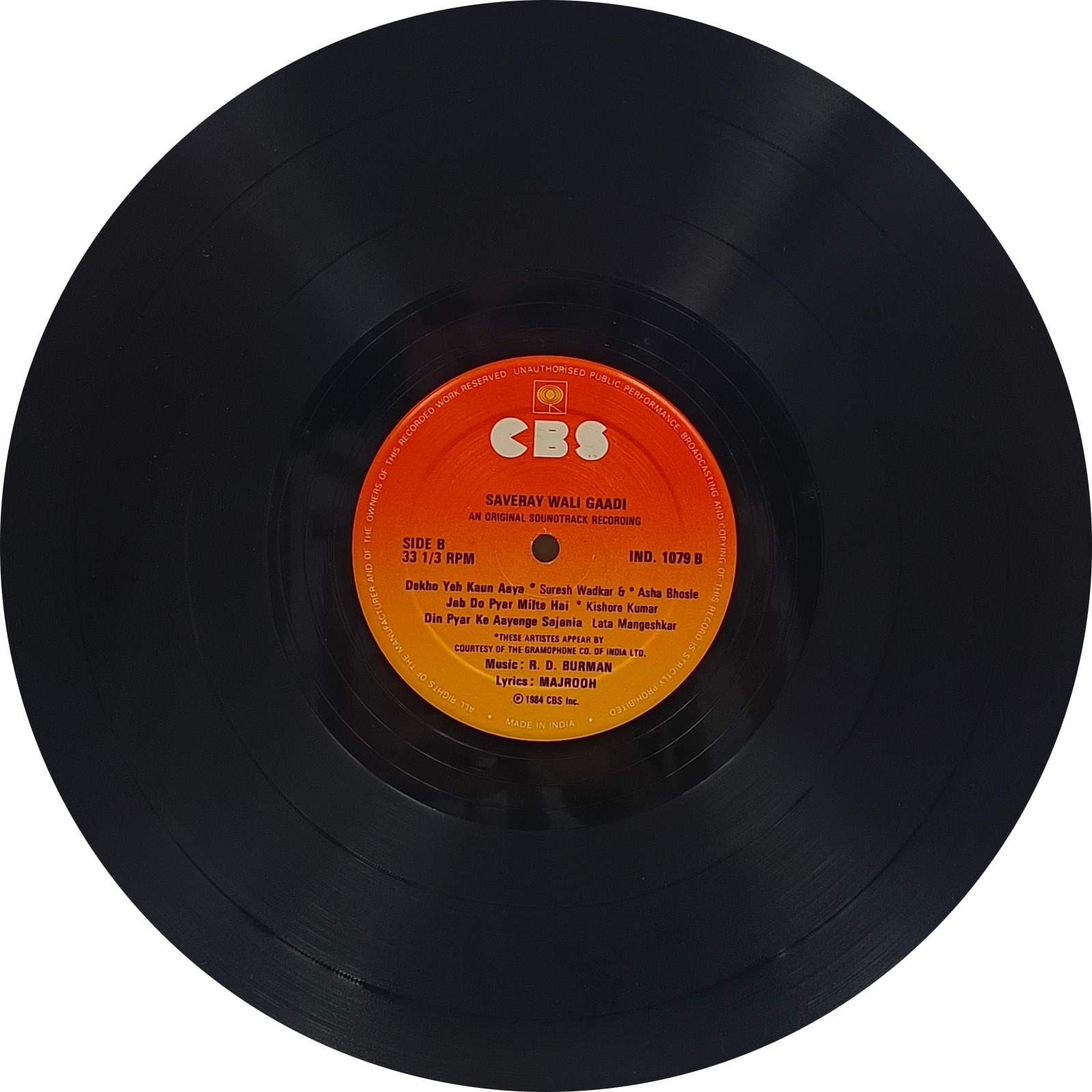 Saveraywali Gaadi - IND 1079 - (Condition 85-90%) - Bollywood LP Vinyl Record Saveraywali Gaadi - IND 1079 - (Condition 85-90%) - Bollywood LP Vinyl Record