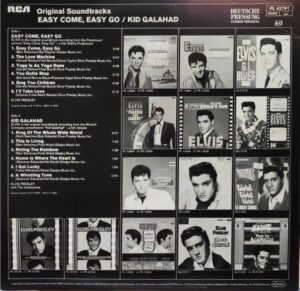 Elvis Presley ‎- Easy Come, Easy Go ‎-PL 42791 - (85-90%) - English LP Vinyl