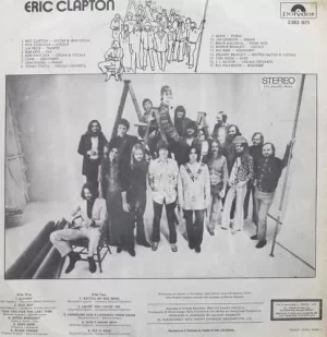 Eric Clapton - 2383 021 - (90-95%) - CR - English LP Vinyl