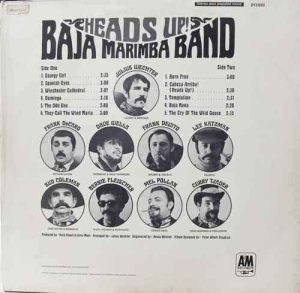 Heads Up – Baja Marimba Band – 212003 – LP Record - 3