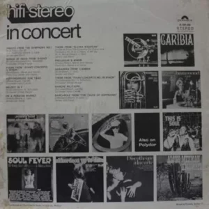 Hifi Stereo In Concert - H 109 595 - (85-90%) - English LP Vinyl