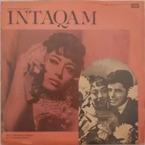 Intaqam - 3AEX 5233 - (85-90%) - Angle First Pressing - Bollywood Rare Vinyl LP Record