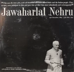 Jawaharlal  Nehru - ECLP 2507 - Dialogues And Speech LP Vinyl Record