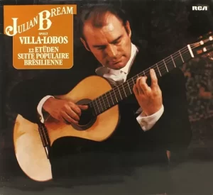 Julian Bream Villa Lobos - RL 12499 -Western Classical LP Vinyl Record