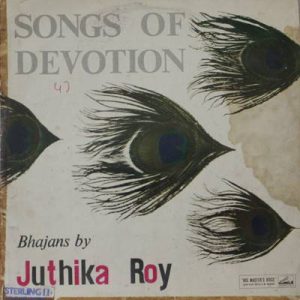 Juthika Roy Bhajan Of - ECLP 2278 - Devotional LP Vinyl Record