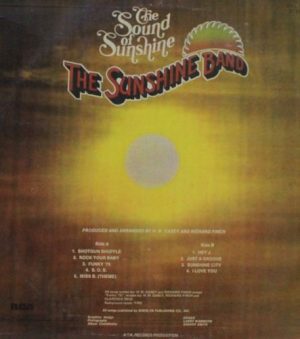 The Sunshine Band - Sunshine - DXL1 4011 - English LP Vinyl Record-1