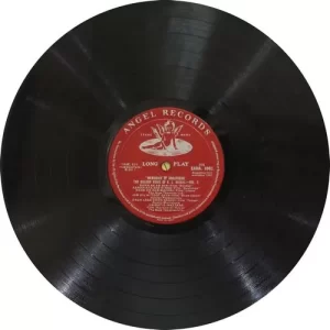 K. L. Saigal - The Golden Voice - Vol. 2 - EAHA 1002 - (80-85%) – Angel - Film Hits LP Vinyl