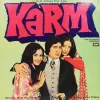 Karm - PEALP 2007 - (Condition 80-85%) - HMV Color Label - Bollywood Rare LP Vinyl Record