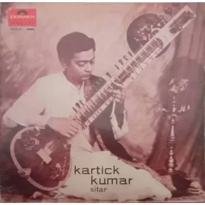 Kartick Kumar - Sitar - M 2450 002 - (Condition - 85-90%) - Indian Classical Instrumental LP Vinyl Record