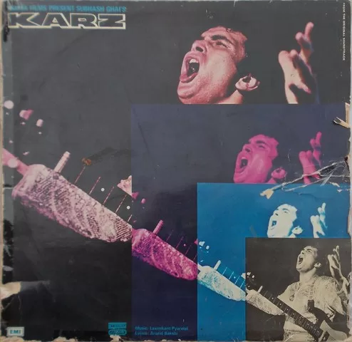 Karz - PEASD 2034 - (Condition 75-80%) - Cover Book Fold - Bollywood Rare LP Vinyl Record Karz - PEASD 2034 - (Condition 75-80%) - Cover Book Fold - Bollywood Rare LP Vinyl Record