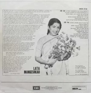 Lata Mangeshkar - Haunting Melodies - 3AEX 5131