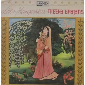 Lata Mangeshkar – Meera Bhajans - ECSD 2371 - (Condition 90-95%) - HMV Black label - Devotional LP Vinyl Record