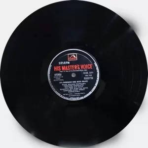 Lata Mangeshkar – Meera Bhajans - ECSD 2371 - (Condition 90-95%) - HMV Black label - Devotional LP Vinyl Record