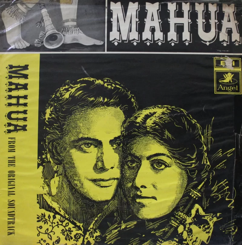 Mahua - 3AEX 5226 - (70-75%) - Angle First Pressing - Bollywood Rare LP Vinyl Record