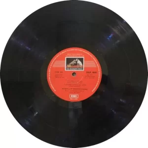 Mere Sajana - EALP 4043 - (80-85%) - HMV Colour Labal - Bollywood Rare LP Vinyl