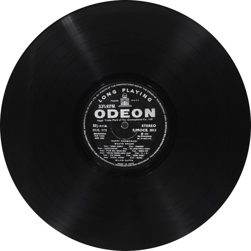 Milon Gupta Happy Harmonica- S/MOCE 3013 -Instrumental LP Vinyl Record-3