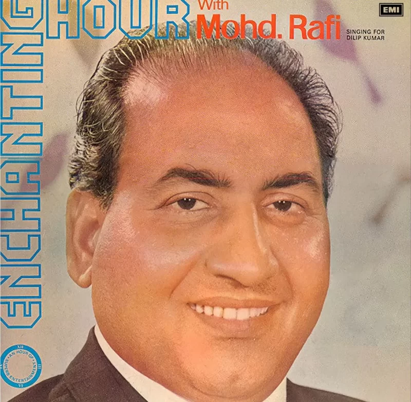 Mohd Rafi Singing Dilip Kumar – ECLP 5852 Film Hits LP Vinyl