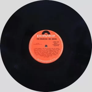 Mukesh – The Mukesh We Knew - 2392 231 - (Condition - 90-95%) - Film Hits LP Vinyl Record