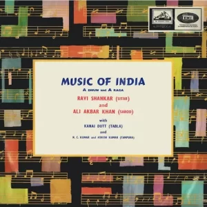 Ravi Shankar - EALP 1251-HRL CR Indian Classical Instrumental LP Vinyl