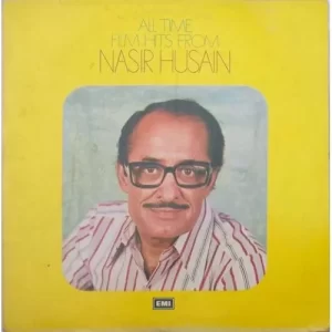Nasir Husain - All Time Film Hits - ECLP 5509 - (Condition - 80-85%) - Cover Book Fold - Film Hits LP Vinyl Record