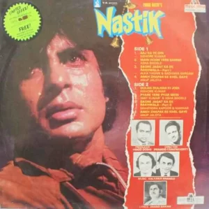 Nastik - 2392 375 – (Condition – 85-90%) – Cover Book Fold - Bollywood LP Vinyl Record