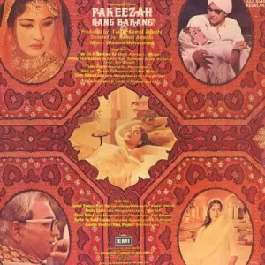 Pakeezah - Rang Barang - ECLP 5544 - (Condition 80-85%) – Cover Reprinted - Bollywood Rare LP Vinyl Record