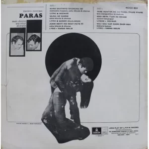 Paras - MOCE 4031 - (85-90%) - Odeon First Pressing - Bollywood Rare LP Vinyl Record