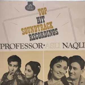 Professor & Asli Naqli - 3AEX 5024 - (Condition 90-95%) - Bollywood LP Vinyl Record