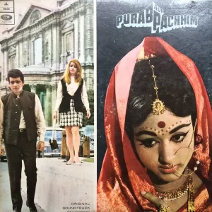 Purab Aur Pachhim – MOCE 4029/30 – (Condition 80-85%) – Odeon First Pressing – Bollywood Rare 2LP Set