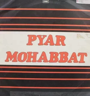 Pyar Mohabbat – LKDA 262 - (Condition 85-90) - Bollywood Rare LP Vinyl Record