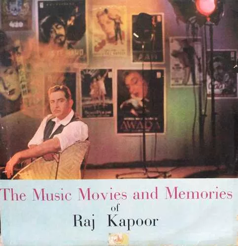 Raj Kapoor - The Music Movies And Memories Of - 3AEX 5008 - (Condition - 85-90%) - Angel First Pressing - Cover Reprinted - Film Hits LP Vinyl Record