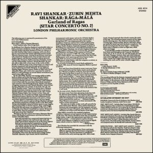 Ravi Shankar-ASD 4314-CR Indian Classical Instrumental LP Vinyl Record-1