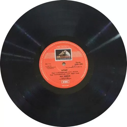 Ravi Shankar - EASD 1502 - HMV Colour Label - Indian Classical Instrumental LP Vinyl Record Ravi Shankar - EASD 1502 - HMV Colour Label - Indian Classical Instrumental LP Vinyl Record