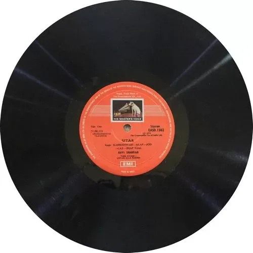 Ravi Shankar - EASD 1502 - HMV Colour Label - Indian Classical Instrumental LP Vinyl Record Ravi Shankar - EASD 1502 - HMV Colour Label - Indian Classical Instrumental LP Vinyl Record