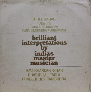Ravi Shankar - WPS 21438 Indian Classical Instrumental LP Vinyl Record-1