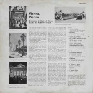 Robert Stolz - The Vienna State Orchestra - LSP 10090 - (90-95%) - English Instrumental LP Vinyl