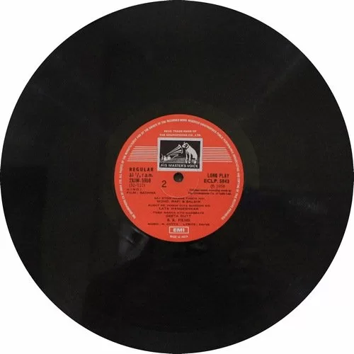 Sadhna - ECLP 5843 - (Condition 75-80%) – Cover Reprinted - LP Record Sadhna - ECLP 5843 - (Condition 75-80%) – Cover Reprinted - LP Record