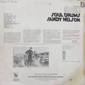 Sandy Nelson - Soul Drums - LP 12362 - (Condition - 80-85%) - LP Record  