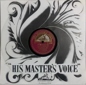 Santosh Sen Gupta - N. 16708 - 78RPM Private Songs Vinyl Record 10”