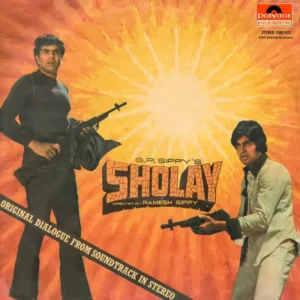 Sholay - Dialogue - 2392 072 - (80-85%) - CR - LP Record
